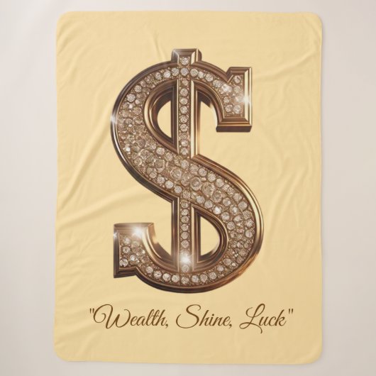 Golden Riches Charm Sherpadecke (Vorderseite)