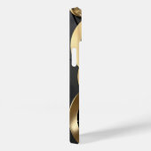 Golden Rings Abstrakt Art - Modernes Luxus Design Case-Mate iPhone Hülle (Rückseite / Rechts)