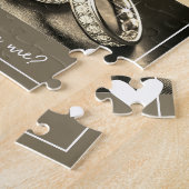 Golden Rings Heiratsvorschlag wird Sie mir heirate Puzzle (Seite)