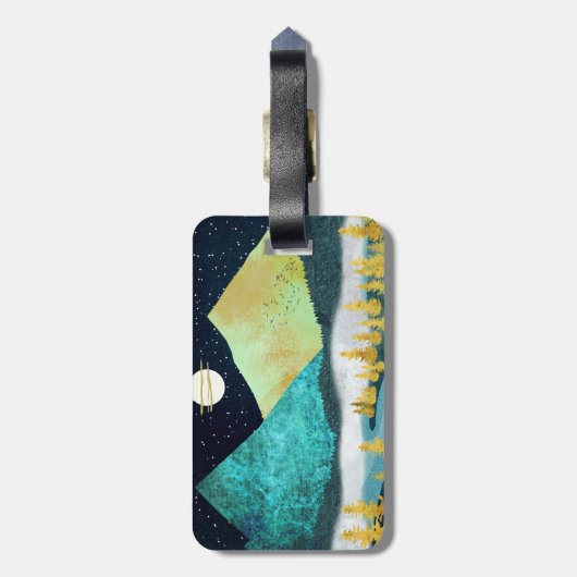 Golden River Gepäckanhänger (Rückseite vertikal)