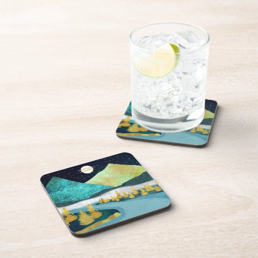 Golden River Getränkeuntersetzer (Rechte Seite)