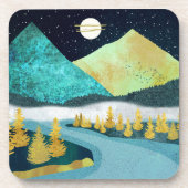 Golden River Getränkeuntersetzer (Vorderseite)