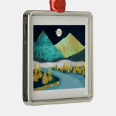 Golden River Ornament Aus Metall (Rechts)