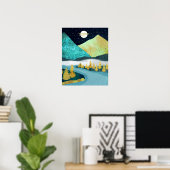 Golden River Poster (Heimbüro)