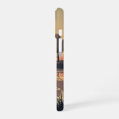 Golden River Retro Scene iPhone 16 Hülle (Linke Seite)