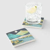 Golden River Steinuntersetzer (Seitenansicht)