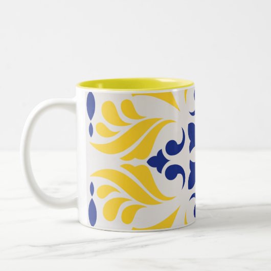 Golden Riviera Design Zweifarbige Tasse (Links)