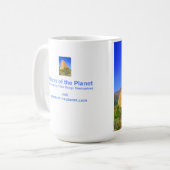 Golden Rock Tasse Schöne Landschaft (Vorderseite Links)