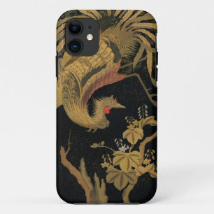 Golden Rooster Bird Japanisch Klassische Antike Case-Mate iPhone Hülle