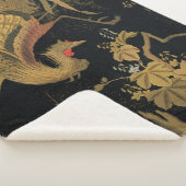 Golden Rooster Bird Japanisch Klassische Antike Sherpadecke (3/4)