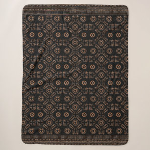 Golden Roots: Marokkanisches Schwarz & Stamm Elega Sherpadecke