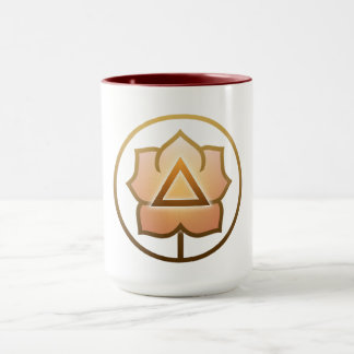Golden Rose Delta 7 Pfirsichstrom-Frequenz-Tasse Tasse