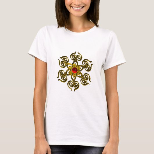 GOLDEN ROSE RUBY T-Shirt (Vorderseite)