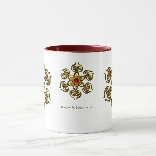 GOLDEN ROSE RUBY TASSE (Zentrum)