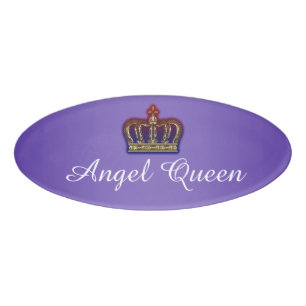 Golden Royal Crown Gradices BG II + Ihre & Ideen Namenschild