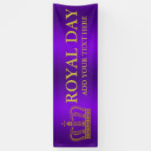 Golden Royal Crown I + Ihr Backgr. Ideen Banner (Vertikal)