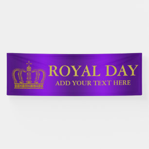 Golden Royal Crown I + Ihr Backgr. Ideen Banner