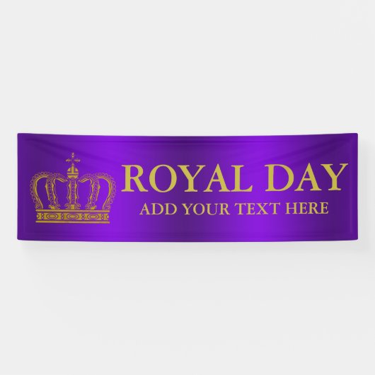 Golden Royal Crown I + Ihr Backgr. Ideen Banner (Horizontal)