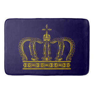 Golden Royal Crown + Ihr Backgr. Ideen Badematte