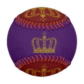 Golden Royal Crown + Ihr Backgr. Ideen Baseball (Rückseite)