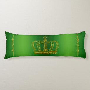 Golden Royal Crown + Ihr Backgr. Ideen Seitenschläferkissen