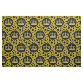 Golden Royal Crown II & Dots + Ihr Backgr. Idee Stoff (Fat Quarter (45,7 x 55,9 cm))
