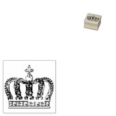Golden Royal Crown II + your backgr & ideas Gummistempel (Stempel)