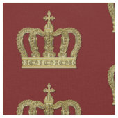 Golden Royal Crown II + your backgr & ideas Stoff (Nahaufnahme)
