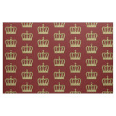 Golden Royal Crown II + your backgr & ideas Stoff (Fat Quarter (45,7 x 55,9 cm))