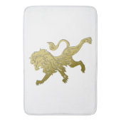 Golden Royal Lion Badematte (Vorderseite Vertikal)