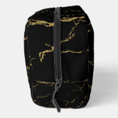Golden Royal Lion Black Marble Waschbeutel (Rechts)