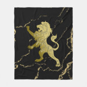 Golden Royal Lion Fleecedecke (Vorderseite)