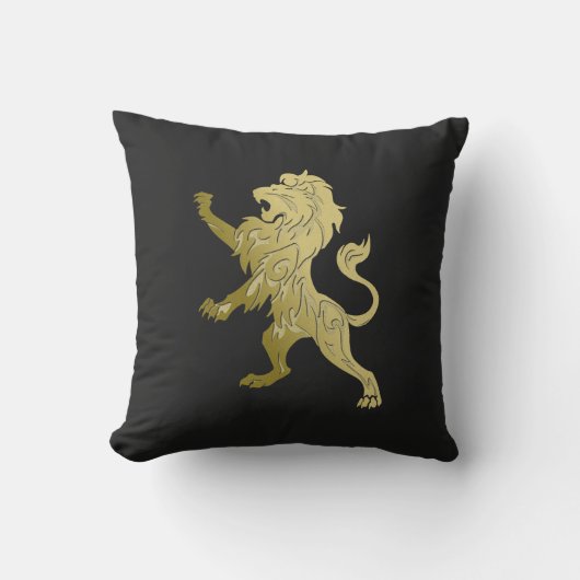 Golden Royal Lion Kissen (Vorderseite)