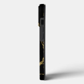 Golden Royal Lion Monogram Case-Mate iPhone Hülle (Rückseite / Links)