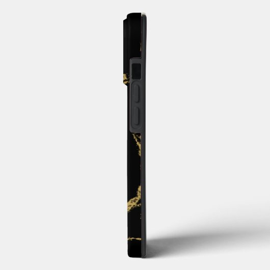 Golden Royal Lion Monogram Case-Mate iPhone Hülle (Rückseite / Links)