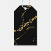 Golden Royal Lion Monogram Geschenkanhänger (Rückseite)