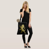 Golden Royal Lion on Black Tasche (Am Model)