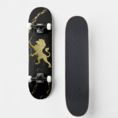 Golden Royal Lion Skateboard (Vorne)