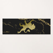 Golden Royal Lion Yogamatte (Vorderseite (Horizontal))