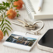 Golden Royal Palace" - von der AI generierte islam Schlüsselanhänger (Vorderseite rechts)