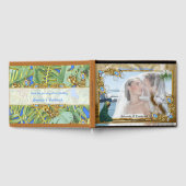 Golden Royal Peacock Tempel Gästebuch (Voll)