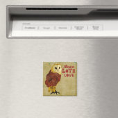 Golden Ruby Owl Liebe Magnet (In Situ (Geschirrspüler))
