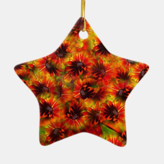 Golden Rudbeckias Weihnachtsschmuck (Hinten)