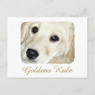 Golden Rule Postkarte