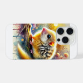 Golden Rumped Elephant Shrew 100724AREF101 - Water iPhone Hülle (Rückseite (Horizontal))