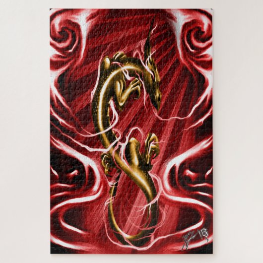 Golden Ryu Puzzle (Vertikal)