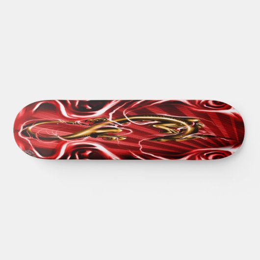 Golden Ryu Skateboard (Horizontal)