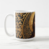 Golden Sacred Icon - Jesus Kaffeetasse (Links)