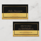 Golden Sands Horizon Visitenkarte (Vorne/Hinten)