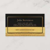 Golden Sands Horizon Visitenkarte (Rückseite)